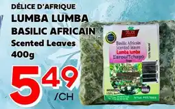 Marche Salaberry DELICE D'AFRIQUE LUMBA BASILIC AFRICAIN offer