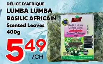 Marche Salaberry DELICE D'AFRIQUE LUMBA BASILIC AFRICAIN offer