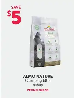 Mondou ALMO NATURE Clumping litter offer