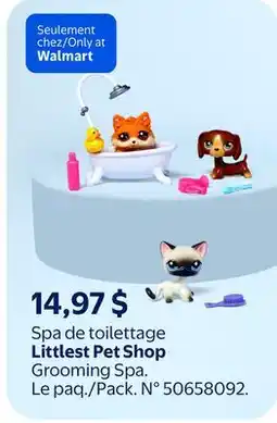 Walmart Littlest Pet Shop Grooming Spa offer