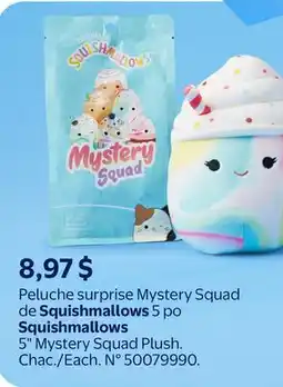 Walmart Squishmallows 5 Mystery Squad Plush offer