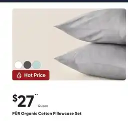 Dormez Vous PÜR Organic Cotton Pillowcase Set offer