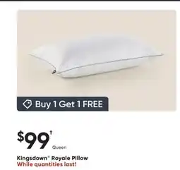 Dormez Vous Kingsdown Royale Pillow offer