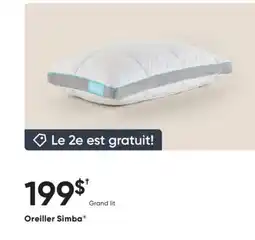 Dormez Vous Oreiller Simba offer