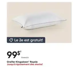 Dormez Vous Oreiller Kingsdown Royale offer