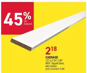 Matério CADRAGE offer