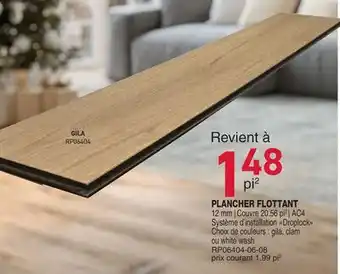 Matério PLANCHER FLOTTANT offer