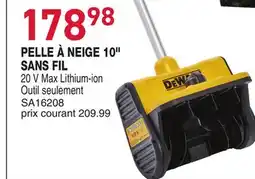 Matério PELLE À NEIGE 10 SANS FIL DEWALT offer