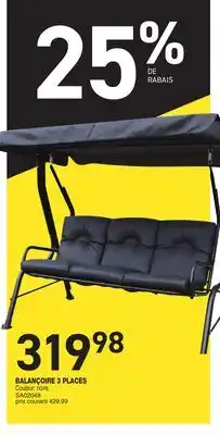 Matério BALANÇOIRE 3 PLACES offer