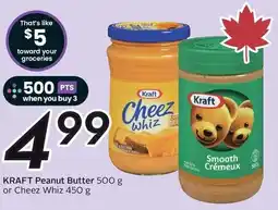Sobeys Kraft peanut butter offer