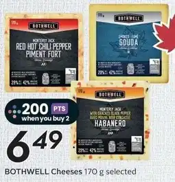 Sobeys Bothwell cheeses offer