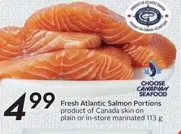 Sobeys Fresh Atlantic Salmon Portions offer
