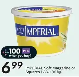 Sobeys Imperial soft margarine or squares offer