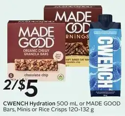Sobeys Cwench hydration offer