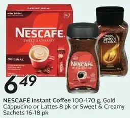 Sobeys Nescafé instant coffee offer