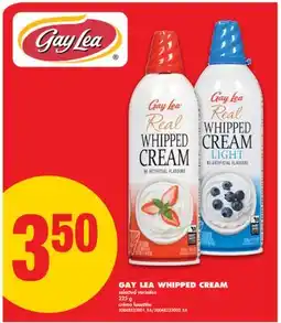 No Frills OR GAY LEA WHIPPED CREAM 225 g offer