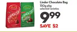 Longo's Lindor Chocolate Bag offer