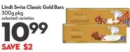 Longo's Lindt Swiss Classic Gold Bars offer
