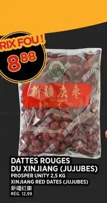 Kim Phat PROSPER UNITY XINJIANG RED DATES JUJUBES offer