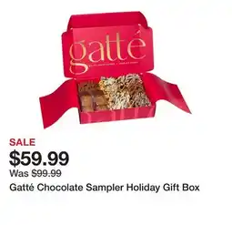 TSC Stores Gatté Chocolate Sampler Holiday Gift Box offer