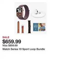 TSC Stores Watch Series 10 Sport Loop Bundle offer