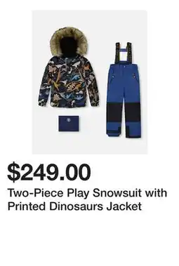 TSC Stores Two-Piece Play Snowsuit with Printed Dinosaurs Jacket offer