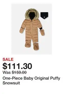 TSC Stores One-Piece Baby Original Puffy Snowsuit offer