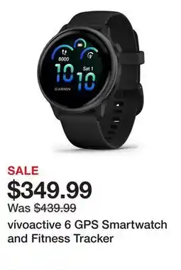 TSC Stores vívoactive 6 GPS Smartwatch and Fitness Tracker offer