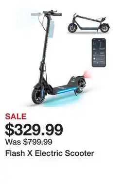TSC Stores Flash X Electric Scooter offer
