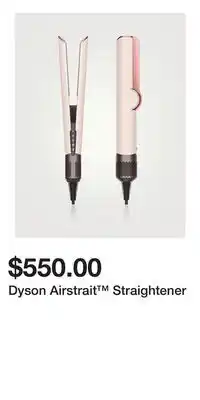 Holt Renfrew Dyson Airstrait Straightener offer