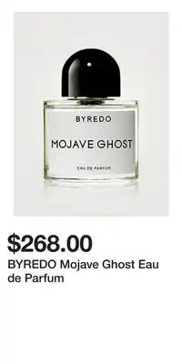 Holt Renfrew BYREDO Mojave Ghost Eau de Parfum offer