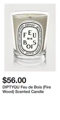 Holt Renfrew DIPTYQU Feu de Bois (Fire Wood) Scented Candle offer