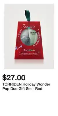 Holt Renfrew TORRIDEN Holiday Wonder Pop Duo Gift Set - Red offer