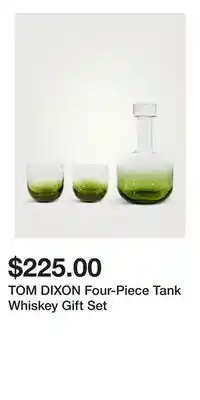 Holt Renfrew TOM DIXON Four-Piece Tank Whiskey Gift Set offer