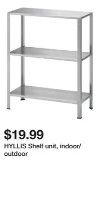 IKEA HYLLIS Shelf unit, indoor/outdoor offer