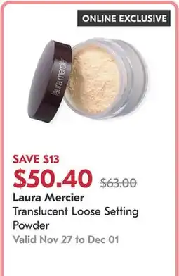 Shoppers Drug Mart Translucent Loose Setting Powder offer
