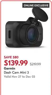 Pharmaprix Dash Cam Mini 3 offer