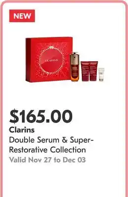 Pharmaprix Double Serum & Super-Restorative Collection offer