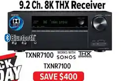 2001 Audio Video 9.2 Ch. 8K THX Receiver offer
