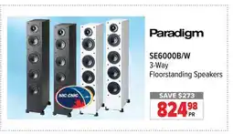 2001 Audio Video Paradigm 3-Way Floorstanding Speakers offer