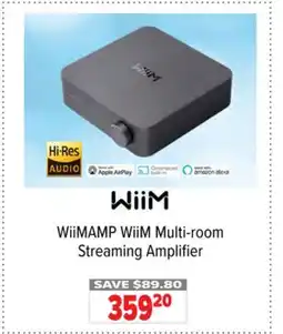 2001 Audio Video WiiMAMP WiiM Multi-room Streaming Amplifier offer