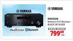 2001 Audio Video RN600AB Network Hi-Fi Receiver - BLACK OR SILVER offer