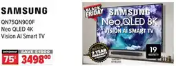 2001 Audio Video SAMSUNG 75 QN75QN900F Neo QLED 4K Vision AI Smart TV offer