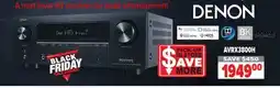 2001 Audio Video AVRX3800H DENON 9.4 Ch AV Receiver for Home Theater Enthusiasts with Dolby Atmos offer