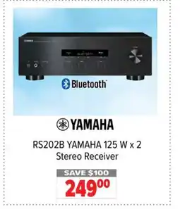 2001 Audio Video RS202B YAMAHA 125 W x 2 Stereo Receiver offer