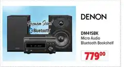 2001 Audio Video DM41SBK Micro Audio Bluetooth Bookshelf offer