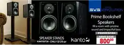 2001 Audio Video PRIMESFBK Prime Bookshelf Speakers offer