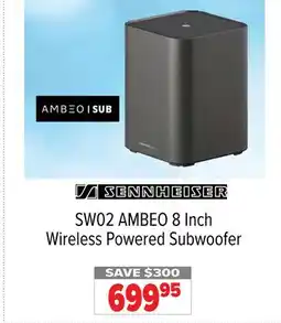 2001 Audio Video SW02 AMBEO 8 Inch Wireless Powered Subwoofer offer