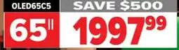 2001 Audio Video LG 65 OLED evo AI C5 4K Smart TV 2025 offer