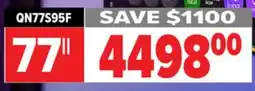 2001 Audio Video QN77S95FAFXZC - 77 SAMSUNG OLED 4K offer
